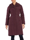 Cole Haan Womens Down Winter Puffer Coat In Carbon