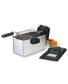 ELITE BY MAXI-MATIC 3.5QT DEEP FRYER WITH ADJUSTABLE TEMP/TIMER CONTROL AND IMMERSION HEATING ELEMENT