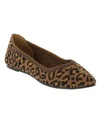 Mia Women's Kerri Pointed Toe Flats In Leopard