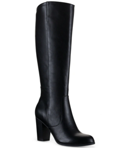 STYLE & CO WOMEN'S ADDYY KNEE HIGH EXTRA WIDE CALF DRESS BOOTS, CREATED FOR MACY'S
