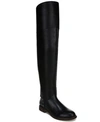 Franco Sarto Haleen Wide Calf Over-the-knee Boots Women's Shoes In Black