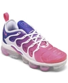 Nike Women's Air Vapormax Plus Se Running Sneakers From Finish Line In Multi-color, Pink Blast