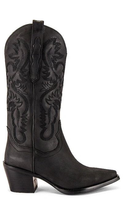 Jeffrey Campbell Dagget Western Boots In Black
