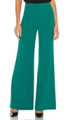 ALICE AND OLIVIA DYLAN CLEAN HIGH WAIST WIDE LEG PANT,ALI-WP84