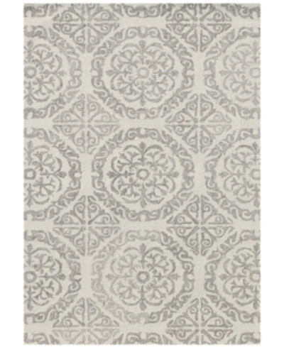 Amer Rugs Boston Bos-22 White 5' X 7'6" Area Rug