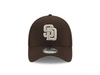 New Era San Diego Padres Mlb 2 Tone Link 9fifty Snapback Cap In Brown
