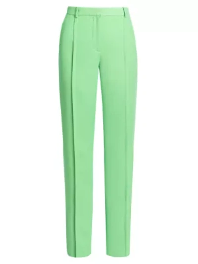 Versace Straight Pants In Mint