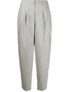 LOULOU CROPPED KNITTED TROUSERS
