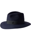 MAISON MICHEL HENRIETTA FELT FEDORA HAT