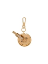 VERSACE CRYSTAL-EMBELLISHED MEDUSA-MOTIF KEYRING