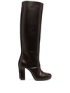 LEMAIRE HEELED LEATHER BOOTS