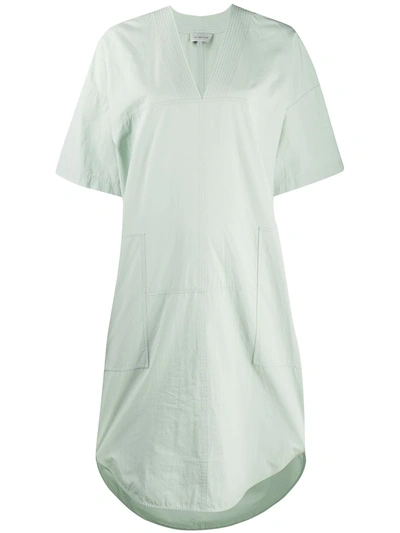 Lee Mathews Kei T-shirt Dress In Green