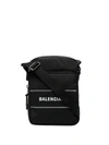 BALENCIAGA LOGO印花邮差包