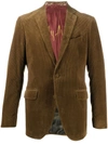 ETRO SINGLE-BREASTED CORDUROY BLAZER