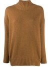 ARAGONA MOCK NECK JUMPER