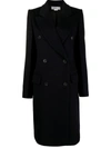 VICTORIA BECKHAM DOUBLE-BREASTED TAILORED COAT