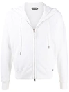 TOM FORD ZIP-UP COTTON HOODIE