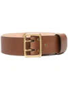 CHLOÉ SQUARE-BUCKLE BELT