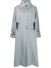 KENZO BELTED TRENCH COAT