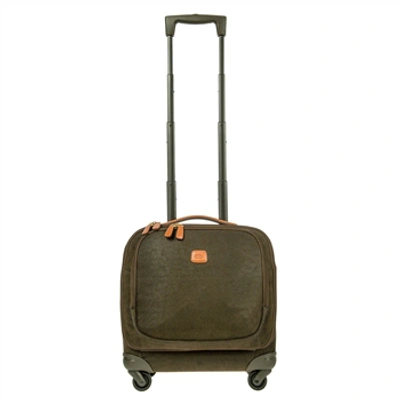 Bric's Life Ultra-lightweight Carry-on Trolley In Green
