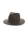 Van Palma Noe Chain Embellished Hat In Khaki