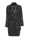 ETRO SINGLE BREASTED COAT,11576828