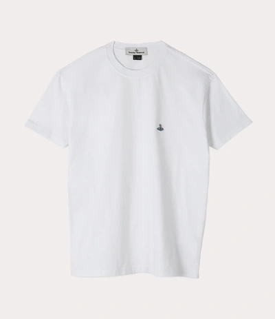 Vivienne Westwood T-shirt With Embroidery In Bianco