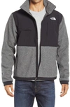 The North Face Icon Styles Denali 2 Fleece Jacket In Charcoal Grey Heather
