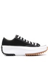 Converse Unisex Foundation Run Star Hike Ox Low-top Platform Sneakers In Black