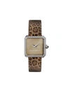 Dolce & Gabbana Sofia Leopard 24mm Watch In Neutrals