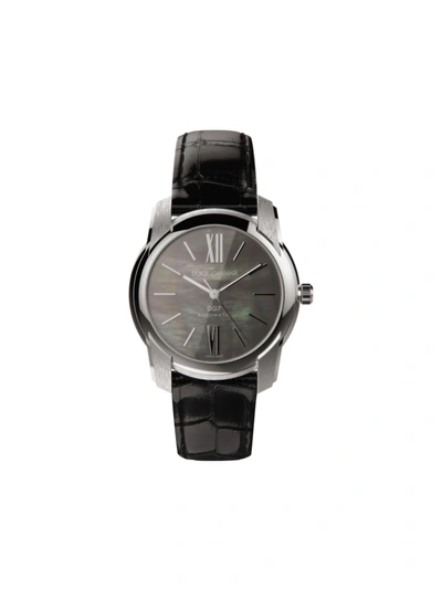 Dolce & Gabbana Dg7 40mm Watch In Schwarz