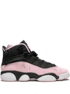 Nike Teen Jordan 6 Rings Sneakers In Black
