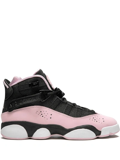 Nike Teen Jordan 6 Rings Sneakers In Black