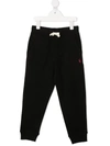 RALPH LAUREN EMBROIDERED LOGO TRACK TROUSERS