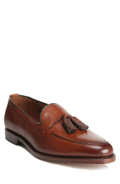 Allen Edmonds 'grayson' Tassel Loafer In Dark Chili Leather