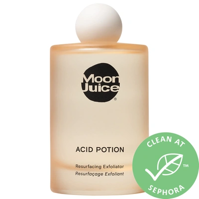 Moon Juice Acid Potion Aha + Bha Resurfacing Exfoliator 3.3 oz/ 100 ml