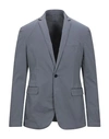 Dondup Suit Jackets In Grey