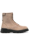 WOOLRICH LEATHER ANKLE BOOTS
