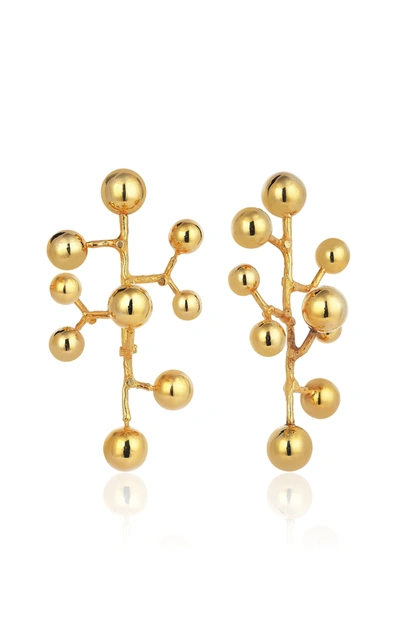 Evren Kayar Women's Constellation 18k Yellow Gold Earrings