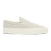 The Row Women's Marie Canvas Slip-on Sneakers In Ivory