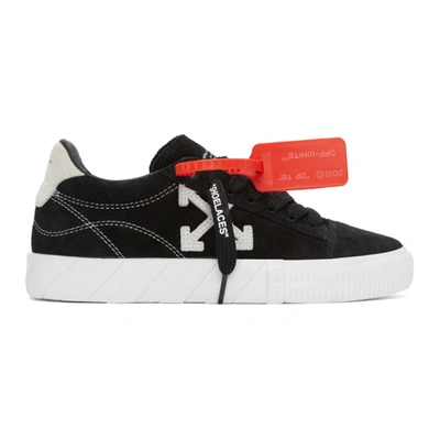 Off-white New Arrows-motif Vulcanized Low-top Trainers In Black