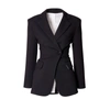 AGGI ISABELLA DESIGNER BLACK BLAZER