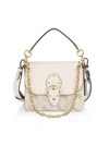 Coach Beat Horse & Carriage Coated Canvas & Leather Shoulder Bag In Chalk