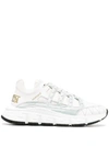 Versace Multicolor Trigreca Sneakers In White