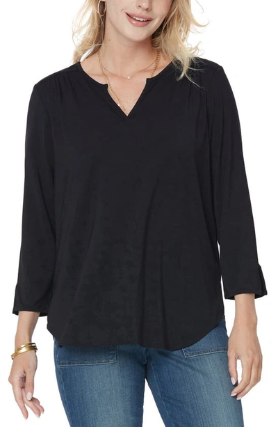 Nydj Perfect Top In Black