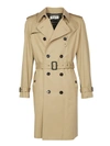 SAINT LAURENT GABARDINE TRENCH COAT