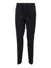 FERRAGAMO WOOL NYLON BLEND SWEAT PANTS