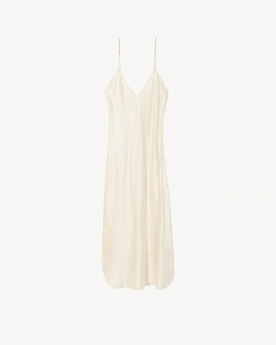 Nili Lotan Short Cami Dress In Ivory
