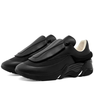 Raf Simons Black Suede Antei Trainers