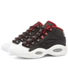 Reebok Question Mid High-top Sneakers In Black